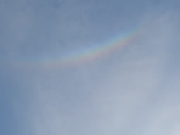 Upside-down rainbow.