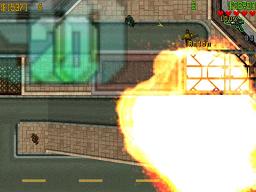 Click to view large image I start a carbomb and run away. Anton arrives and exits his car. The bomb then explodes in a huge fireball, destroying Anton’s ar and sending him flying.