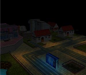 Click to view large image Bus stop model