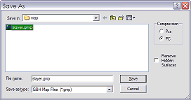 &lsquo;Save As&rsquo; dialog window.