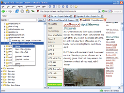 History menu open and Recently Closed Tabs submenu open with focus on Acid3: Opera hits 98/100 - Anne&rsquo;s Weblog.