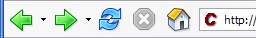 Back, Forward, Reload, Stop and Home buttons to the left of Location Bar.