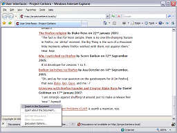 Using the Discussion button&rsquo;s popup menu on the Discussion bar.