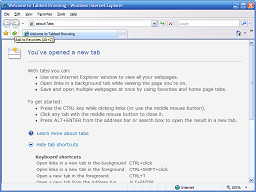 Showing the Favourites buttons in the command bar.