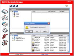 Save As window with Filename set as Contacts.pbf.